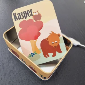 Matboks Med Valgfri Navn Blafre Skog