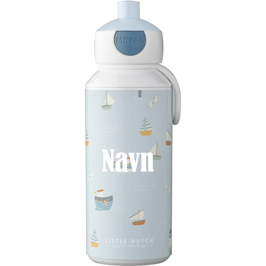 Mepal Drikkeflaske Med Navn, Little Dutch Blue