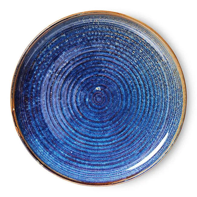 Middagstallerken Chef Rustic Blue