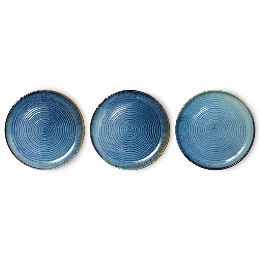 Middagstallerken Chef Rustic Blue