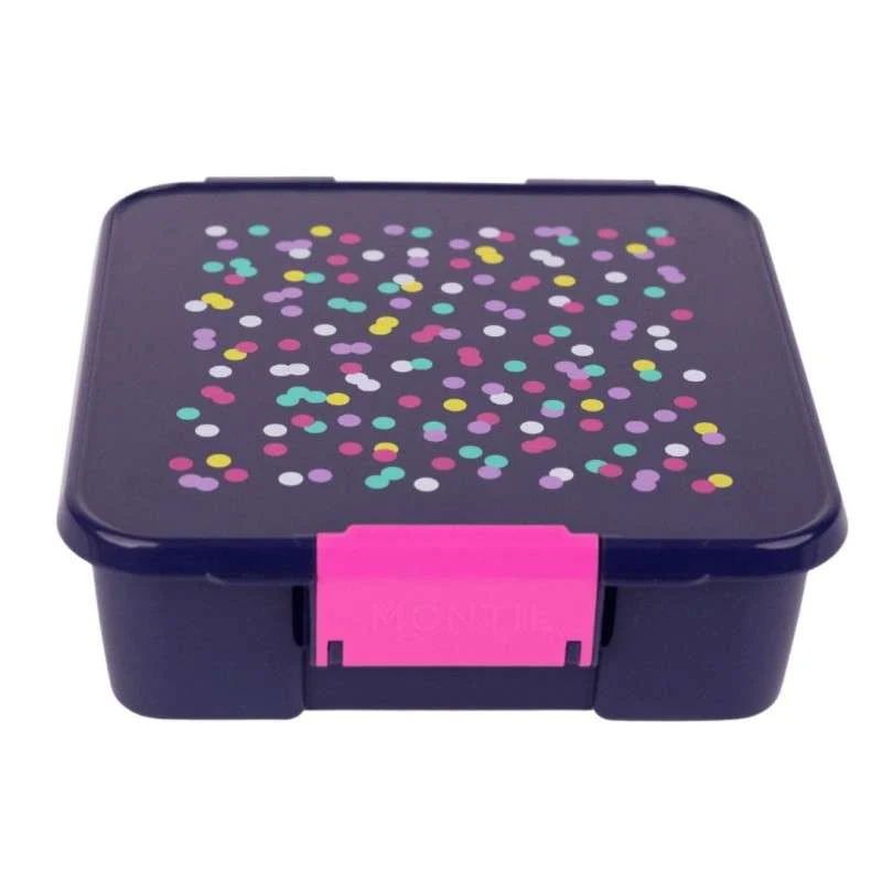 MontiiCo Bento 3 Matboks - Konfetti