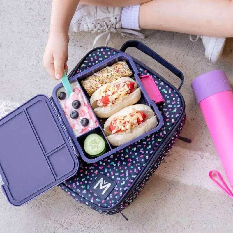 MontiiCo Bento 3 Matboks - Konfetti