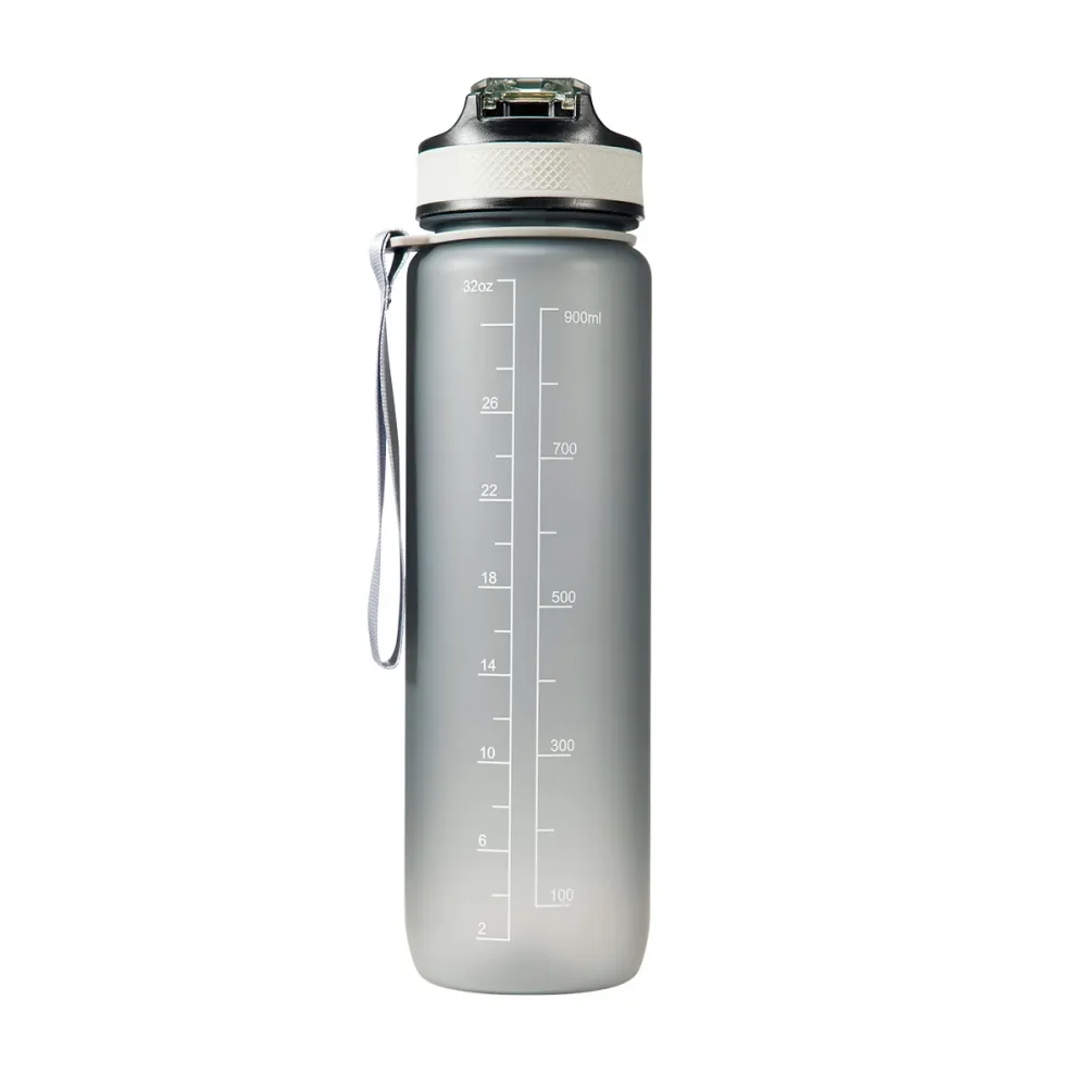 Motivasjons flaske 1 Liter Svart