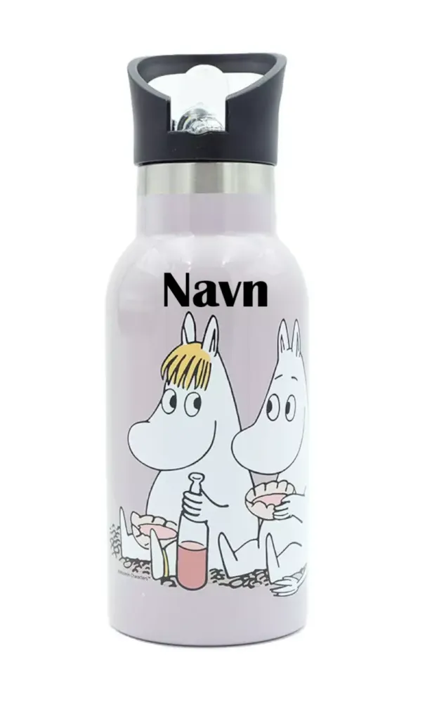 Mummi Drikkeflaske Med Navn Lilla