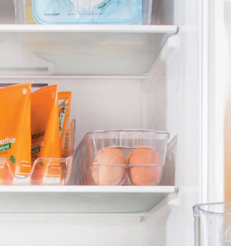 Oppbevaringsboks til 12 egg med lokk