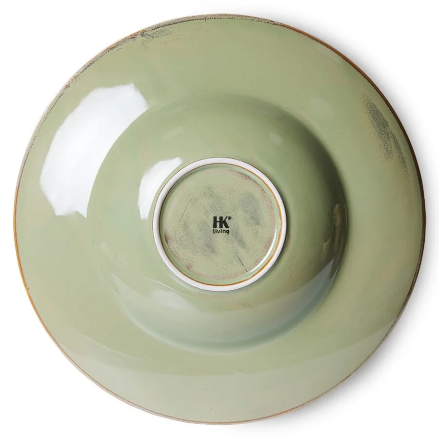 Pastatallerken CHEF Moss Green