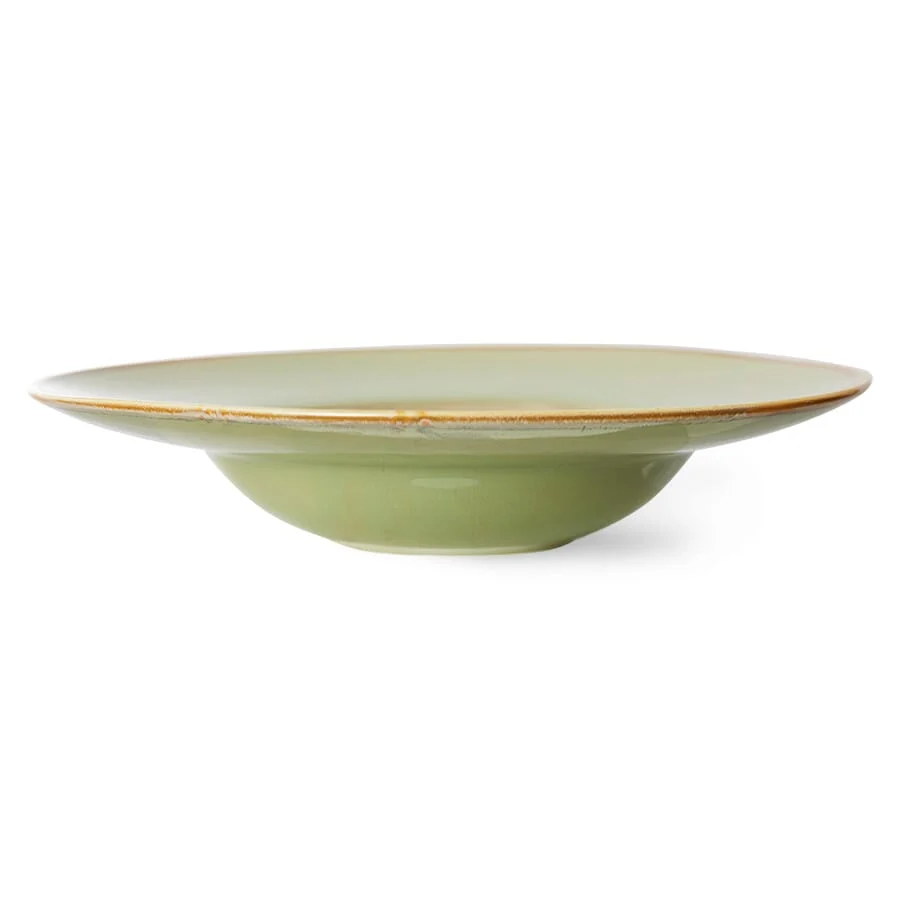 Pastatallerken CHEF Moss Green
