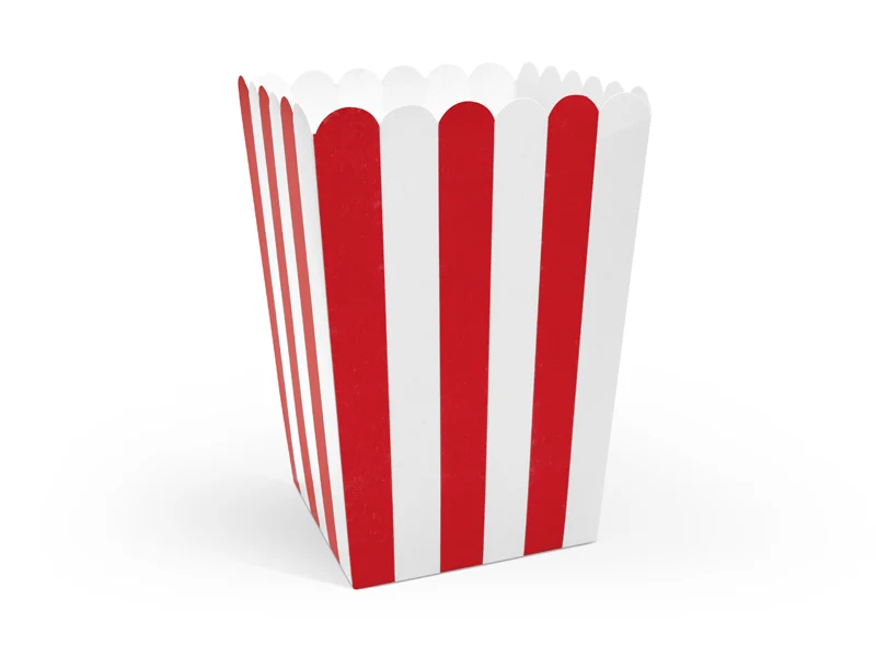 Popcornboks - 6 stk