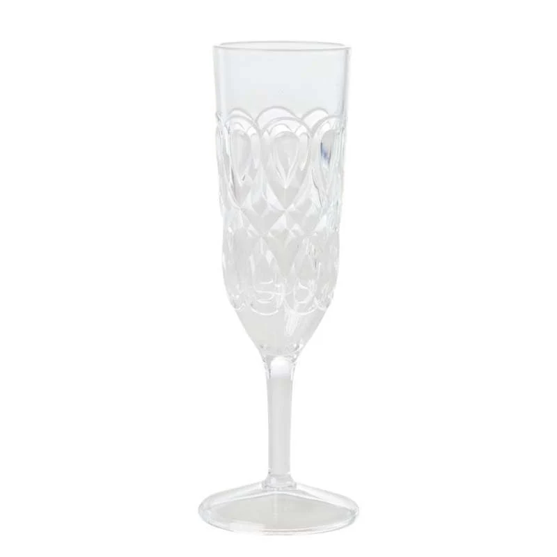 RICE Champagneglass i Akryl - Klar