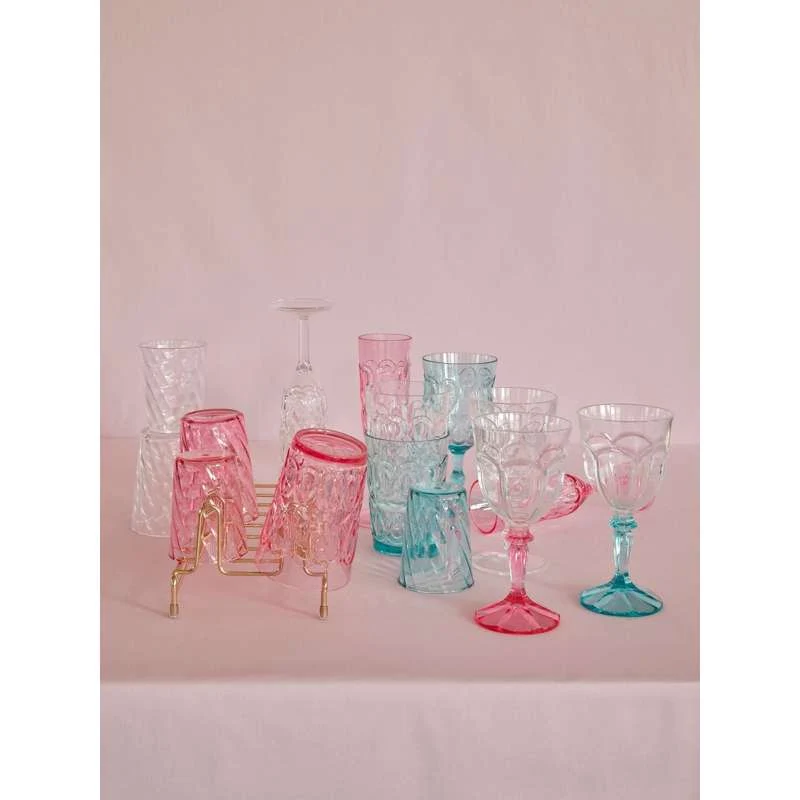 RICE Champagneglass i Akryl - Mint