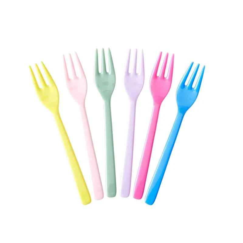 RICE Kakegafler - 6-pak - Multicolor