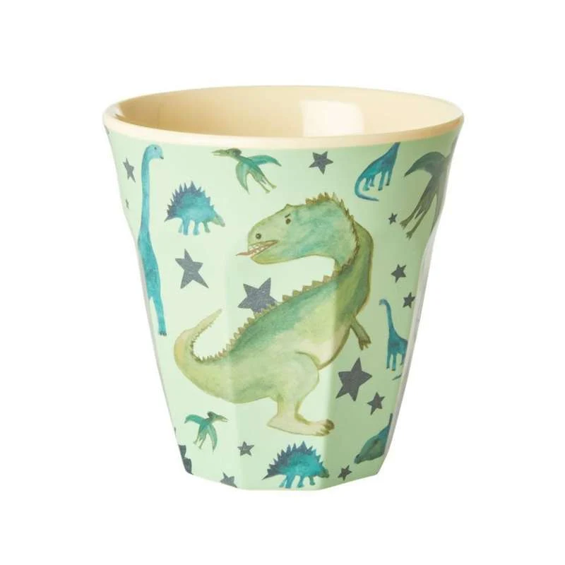 RICE Kopp - Medium - Dinosaur - Salvia Grønn