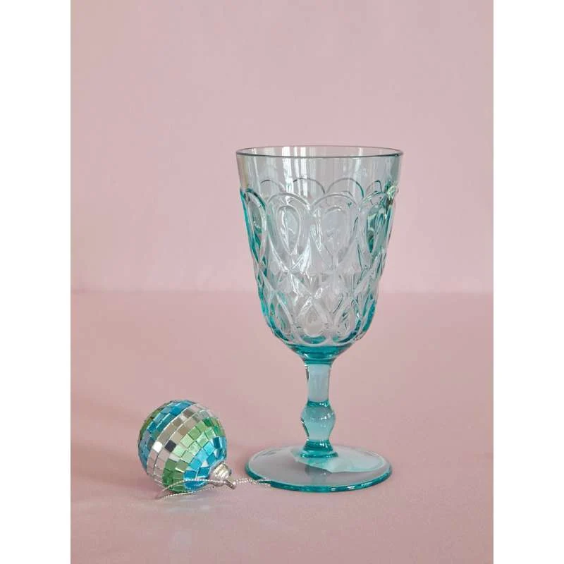 RICE Vinglass i Akryl - Mint