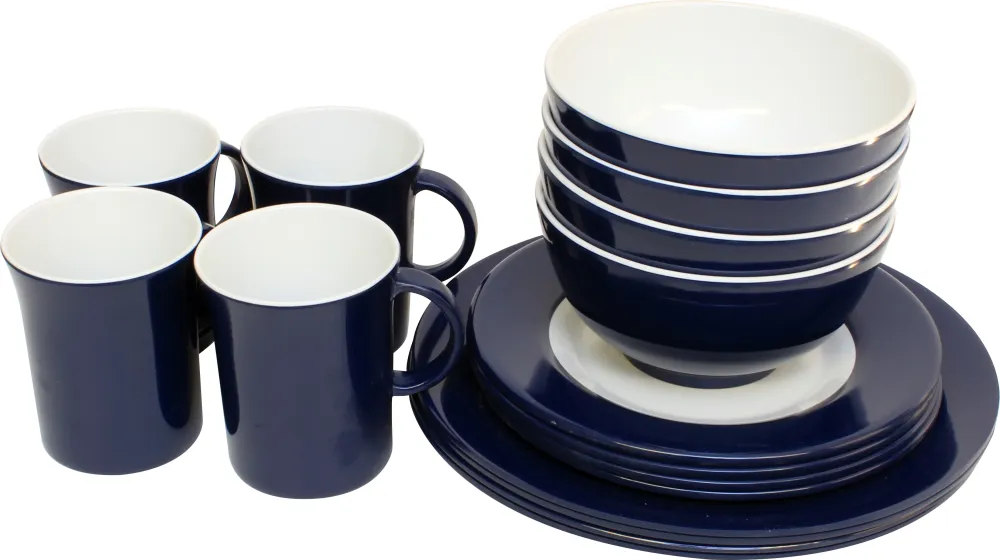 Servisepakke 4 personer - Navy Blue