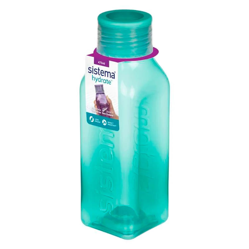 Sistema Drikkeflaske - Square - 475ml - Minty Teal