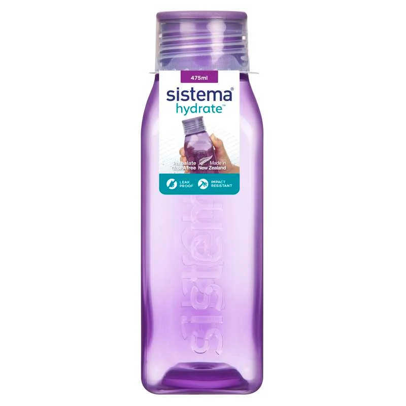 Sistema Drikkeflaske - Square - 475ml - Misty Purple