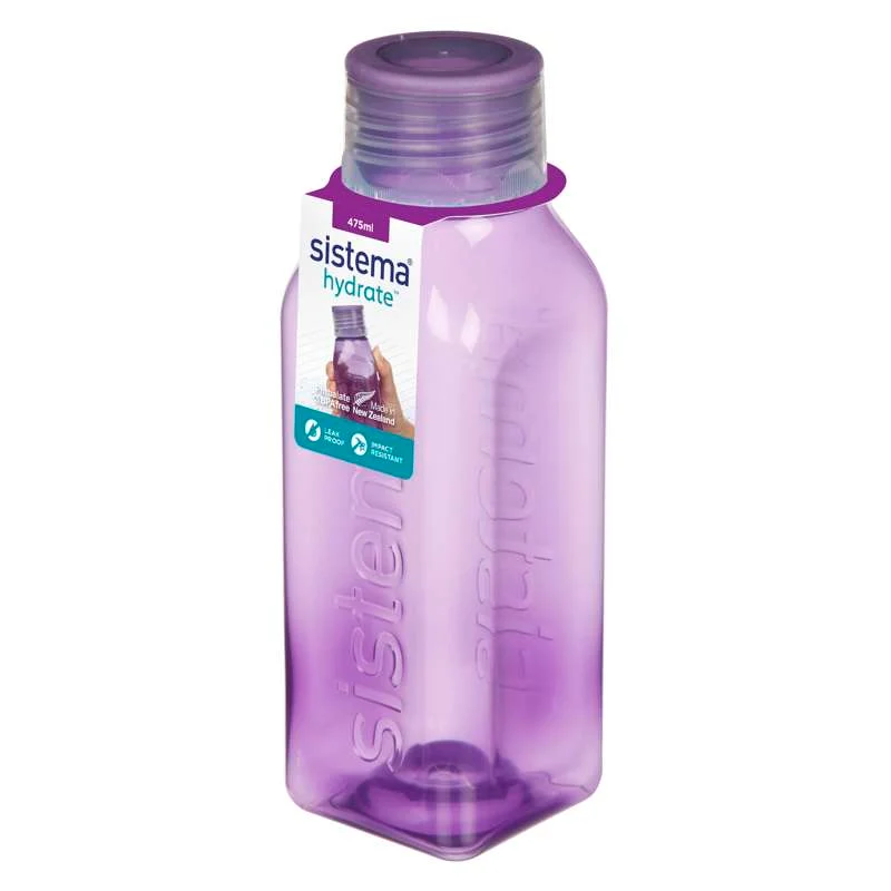 Sistema Drikkeflaske - Square - 475ml - Misty Purple