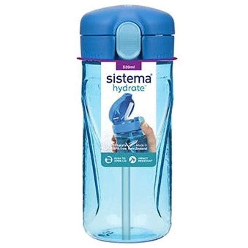 Sistema Drikkeflaske - Tritan Quick Flip - 520ml - Havblå