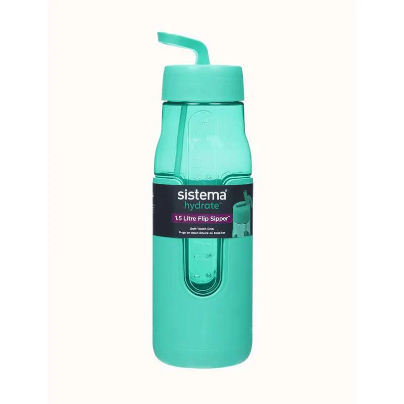 Sistema Flip Sipper Bottle Drikkeflaske - 1.5L - Minty Teal