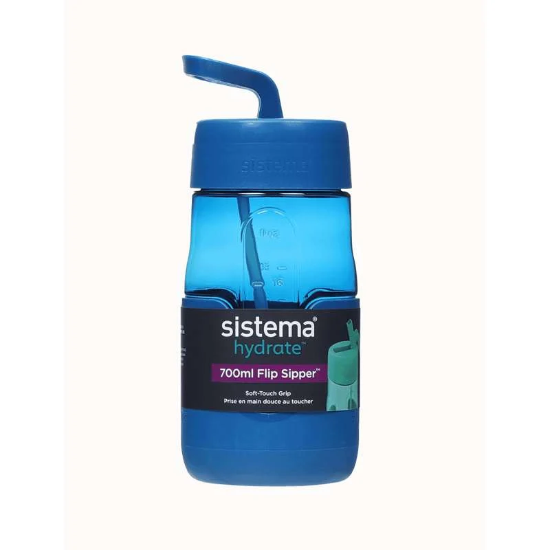 Sistema Flip Sipper Bottle Drikkeflaske - 700ml - Ocean Blue