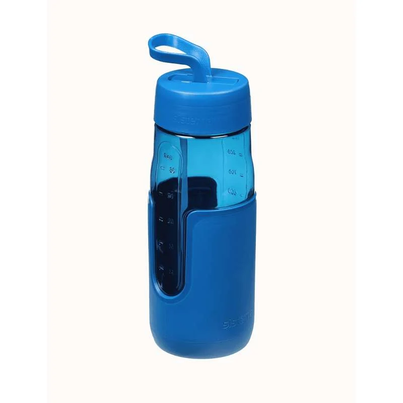 Sistema Flip Sipper Bottle Drikkeflaske - 1L - Havblå
