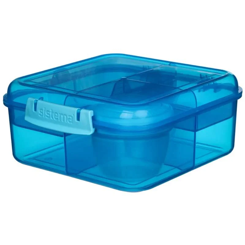 Sistema Matboks - Bento Cube Lunsj - 1.25L - Blå