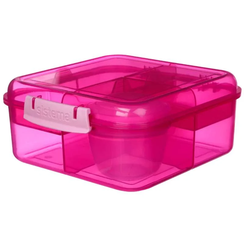 Sistema Matboks - Bento Cube Lunsj - 1.25L - Rosa
