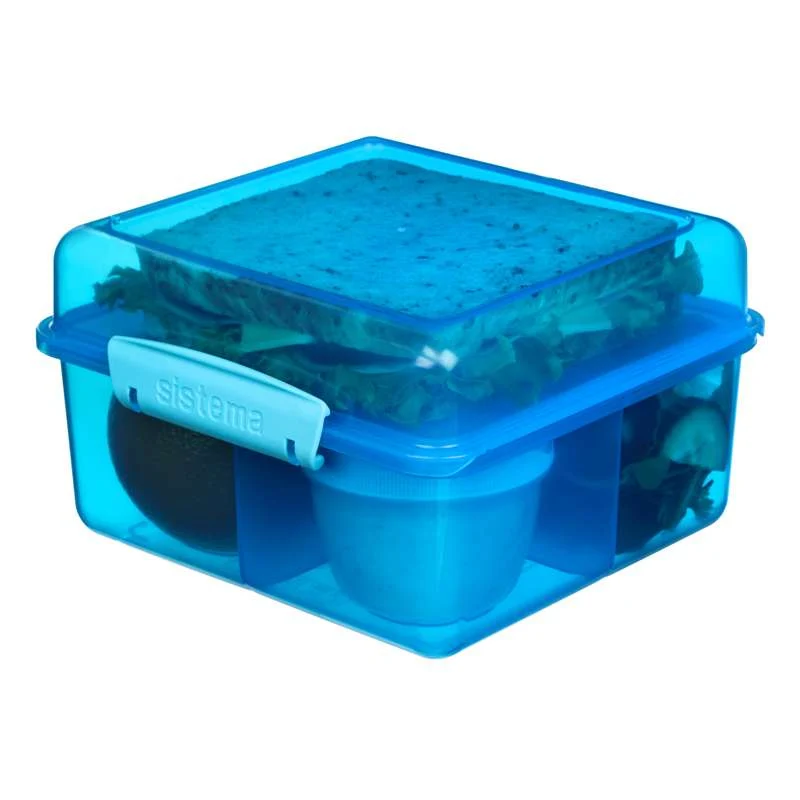 Sistema Matboks - Lunch Cube Max Lunch - 2L - Blå