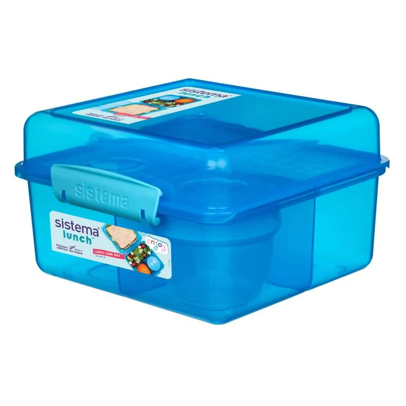 Sistema Matboks - Lunch Cube Max Lunch - 2L - Blå