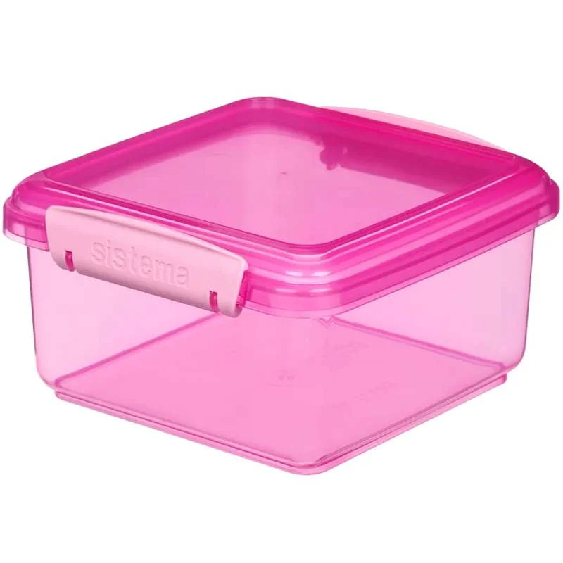 Sistema Matboks - Lunch Plus - 1.2L - Rosa