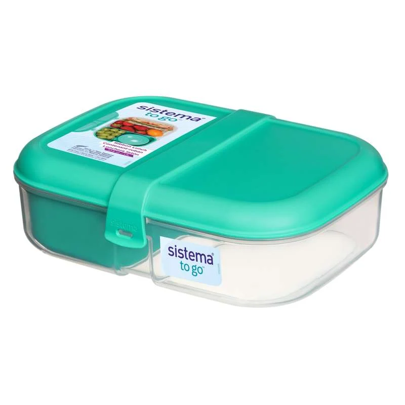 Sistema Matboks - Ribbon Lunch - 1.1L - Klar/Minty Teal