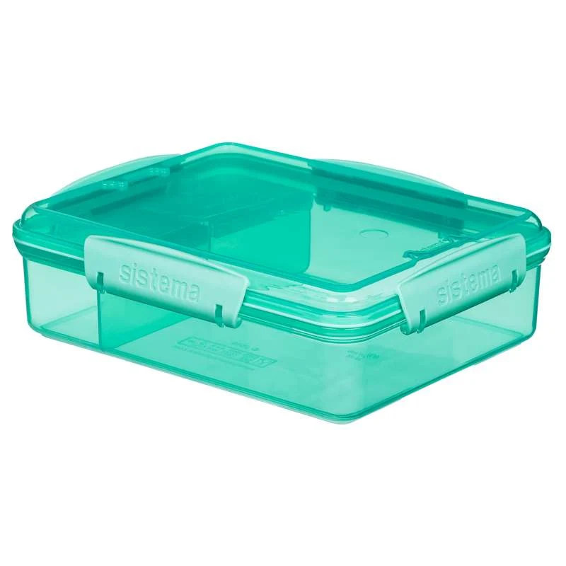 Sistema Matboks - Snack Attack Duo Lunsj - 975ml - Minty Teal