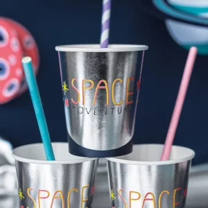 Space Party Kopper 6 stk.