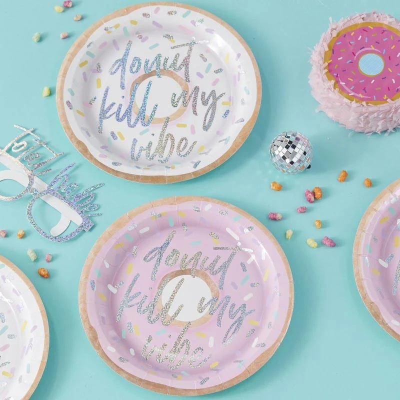 Tallerken "Donut Kill My Vibe"