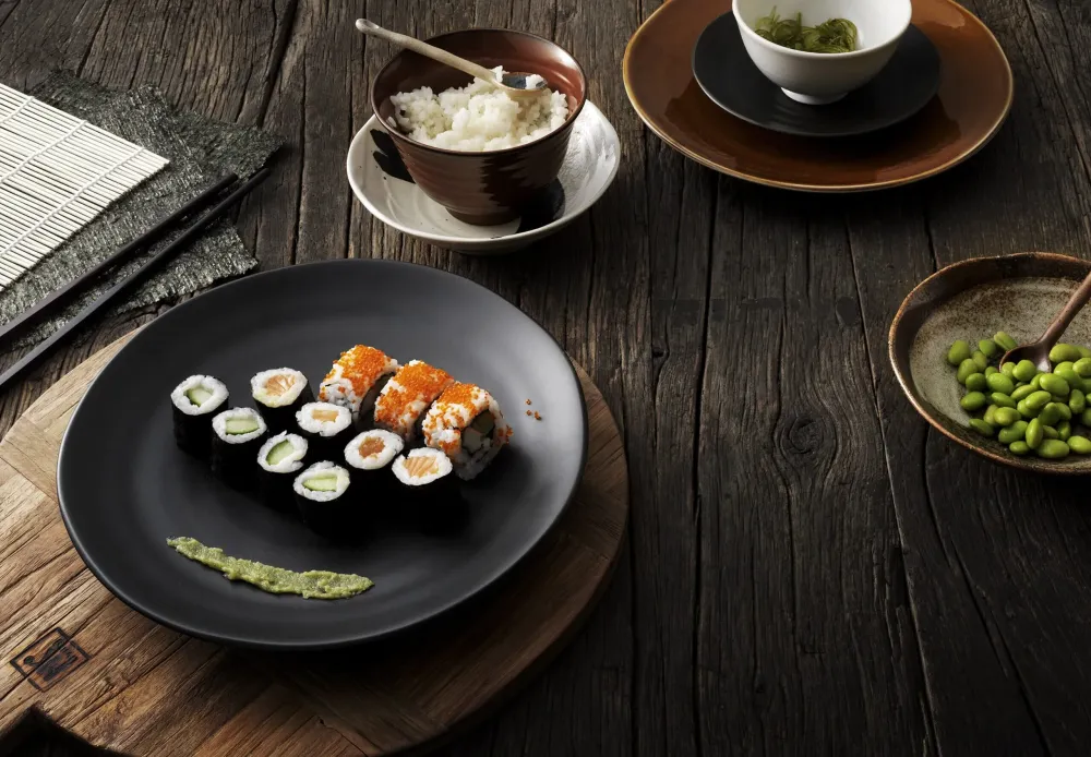 Tallerken Kyoto Ceramic Black