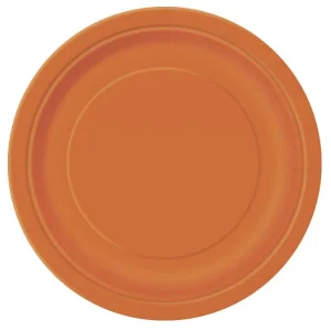 Tallerken Oransje 8 stk.