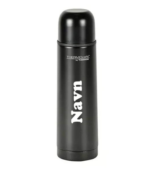 Termos Med Valgfritt Navn Svart 0.5l