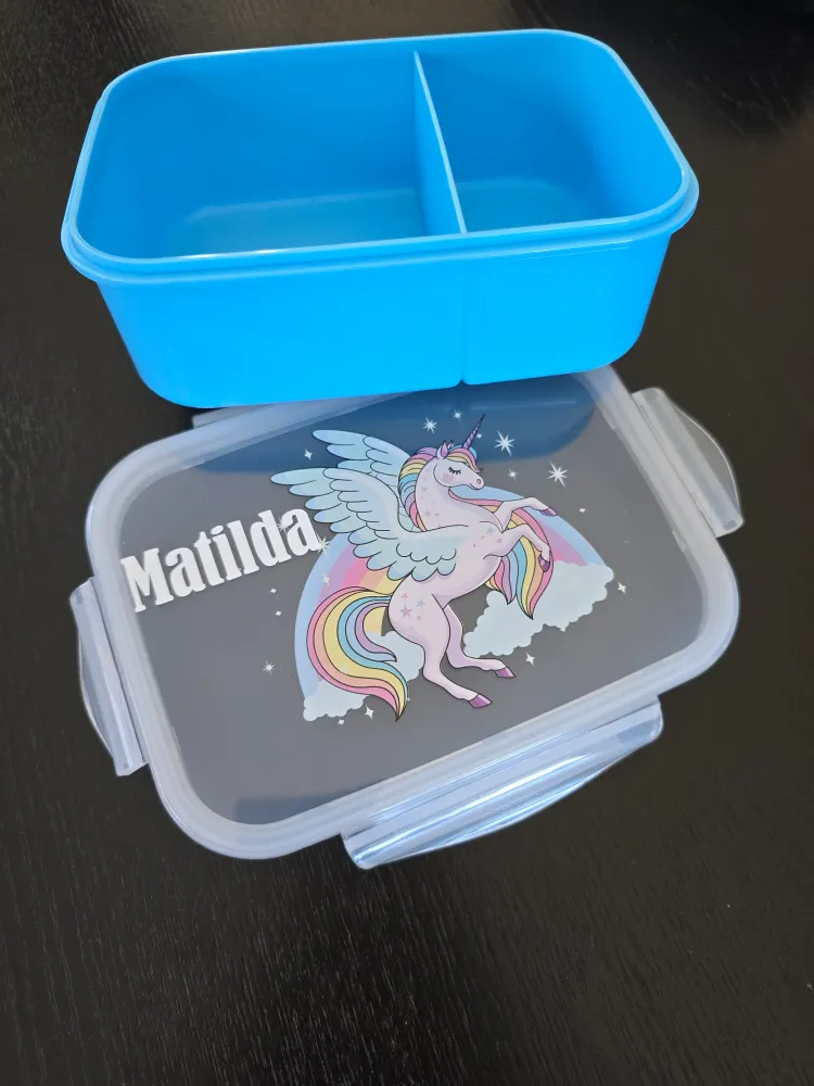 TINKA Matboks Med Navn Unicorn
