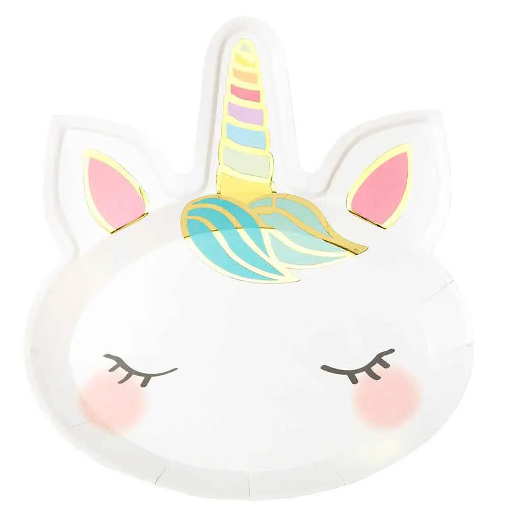 Unicorn Tallerken 12 stk.