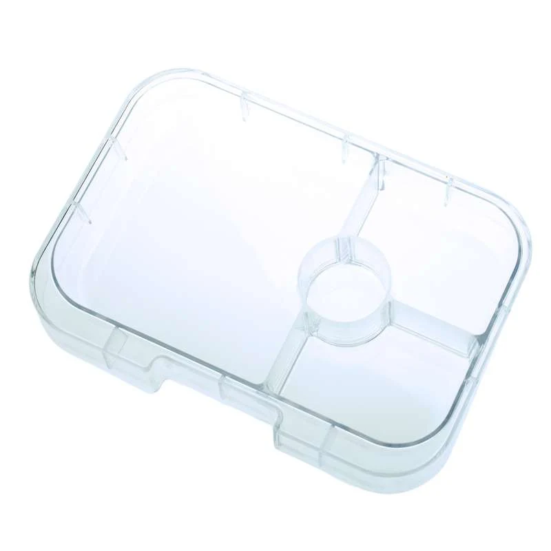 Yumbox Innsatsbrett - Panino Tray - 4 rom - Transparent