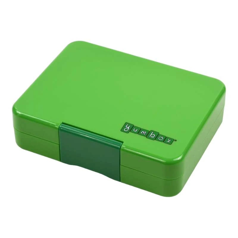 Yumbox Matboks - Minisnack - 3 rom - Jurassic Green/Hai