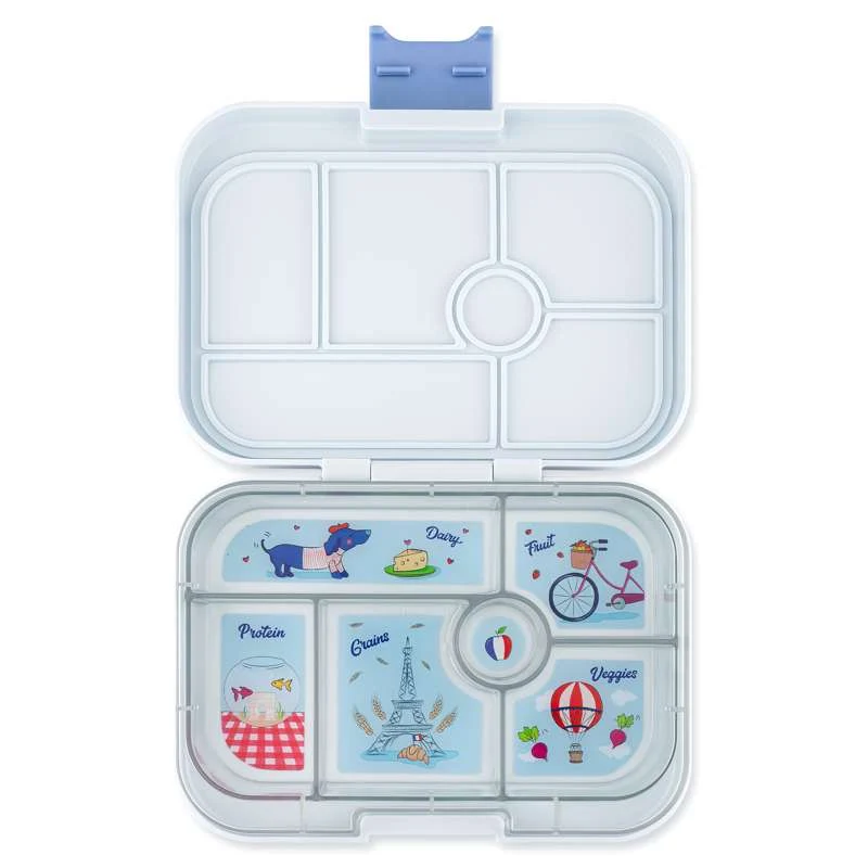 Yumbox Matboks - Original - 6 rom - Hazy Gray/Paris