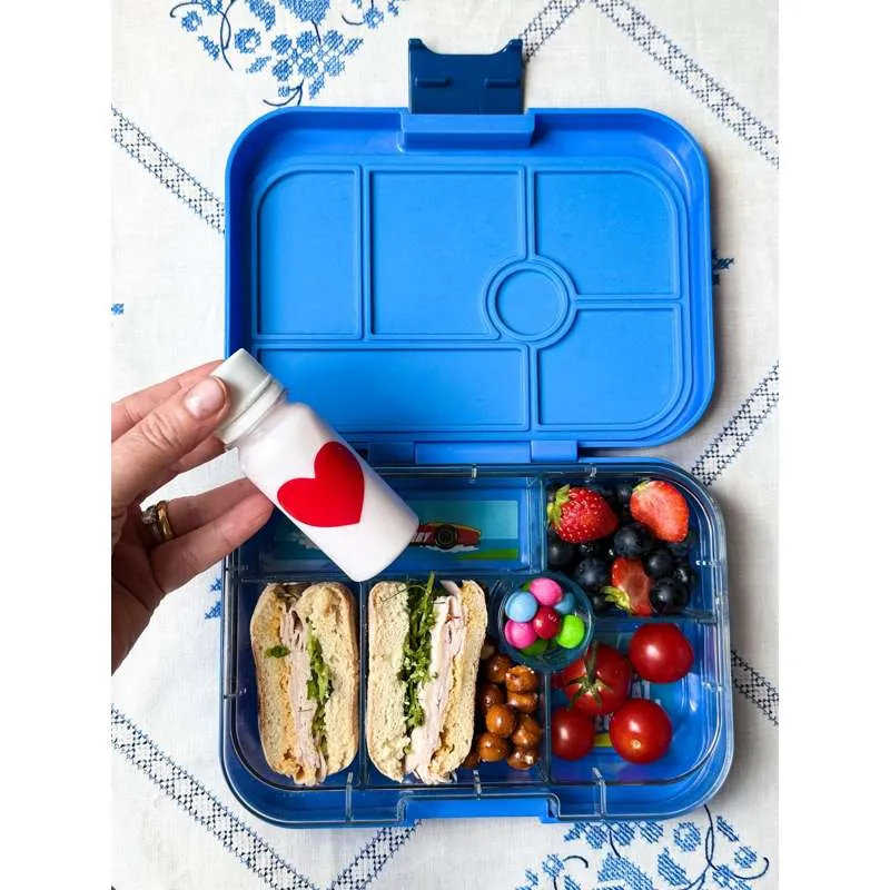 Yumbox Matboks - Original - 6 rom - Surf Blue/Rocket