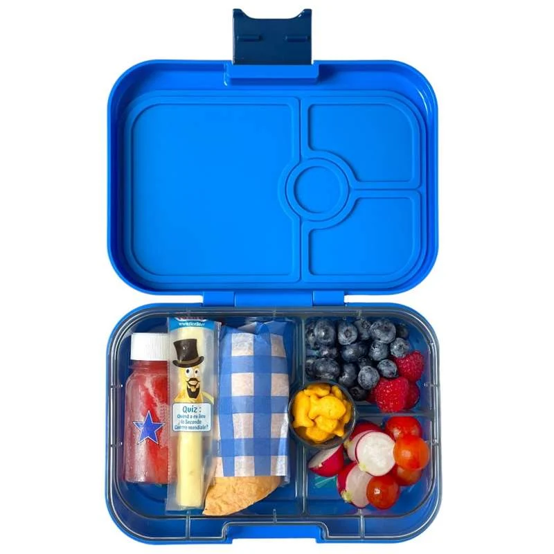 Yumbox Matboks - Panino - 4 rom - Surf Blue/Shark