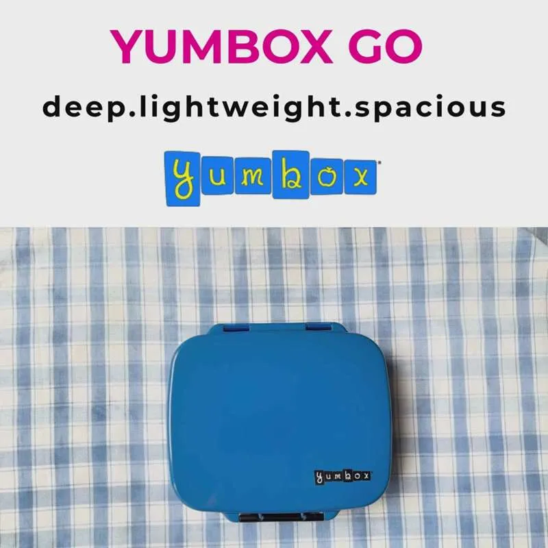 Yumbox Matboks - Go - 5 rom - Oslo Blå