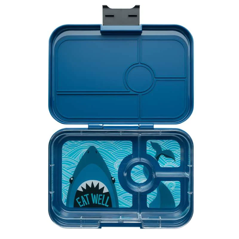 Yumbox Matboks - Tapas XL - 4 rom - Monte Carlo Blue/Shark