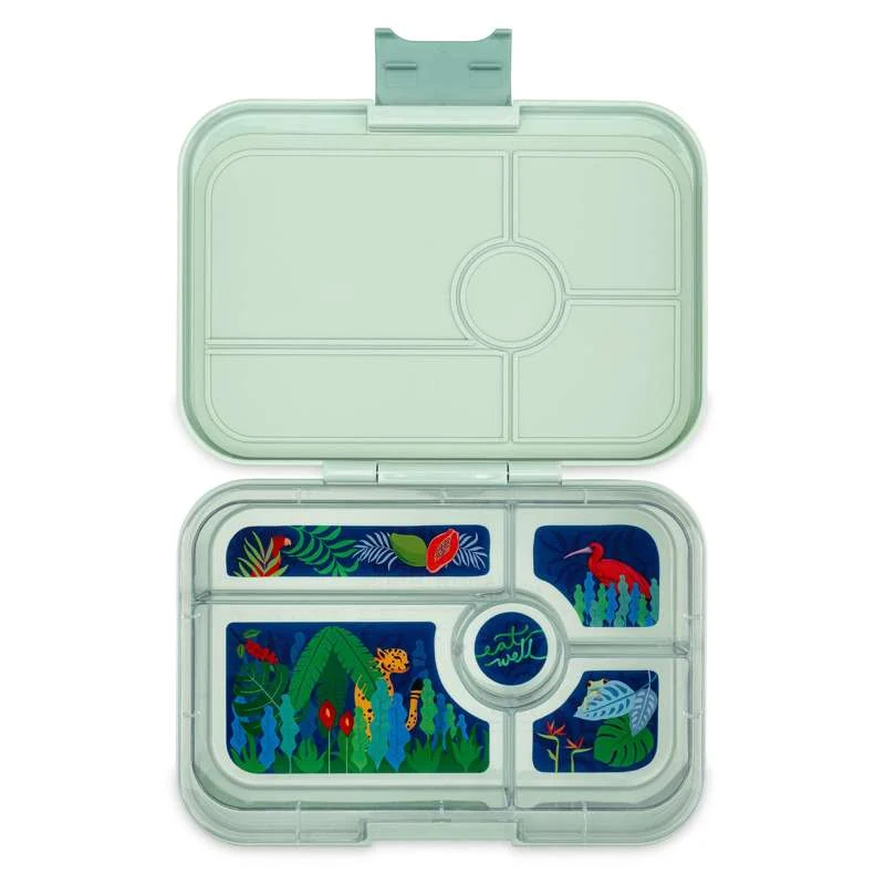 Yumbox Matboks - Tapas XL - 5 rom - Pistachio Green/Jungle