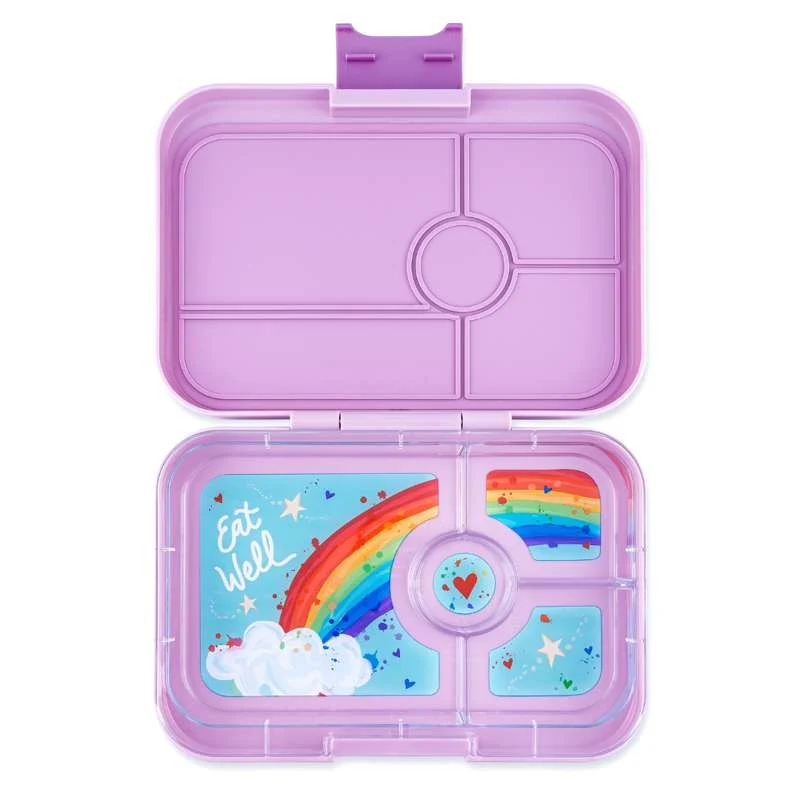 Yumbox Matboks - Tapas XL - 4 rom - Seville Purple/Rainbow