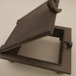 Kachelofent Door 22x27cm med kupp