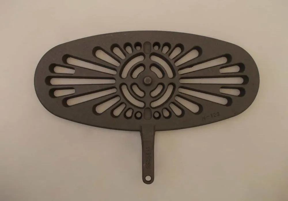 Oval Vibrerende rust 16x36 cm Ascher East Cast Rust Fire Frost